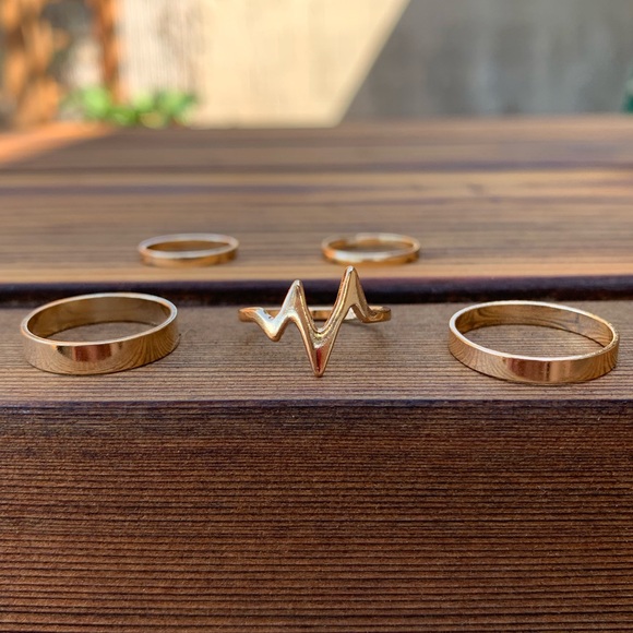 LIFE ♡ Midi Rings GIFT SET - Picture 3 of 8